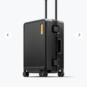 Sleek Black Rolling Suitcase